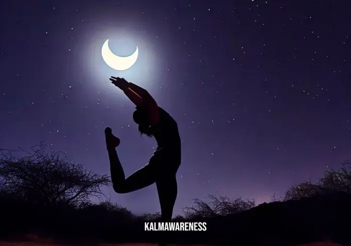 moon pose yoga