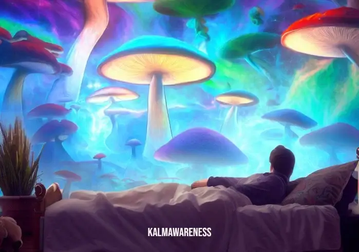 cant sleep after shrooms