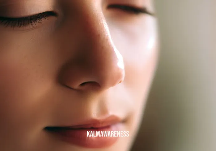 embodied mindfulness _ Image: A close-up of the person