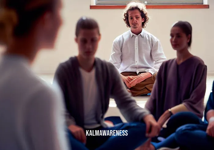 duke mindfulness _ Image: A classroom setting where a mindfulness coach from the university guides a group of students through a mindfulness exercise. The students seem more relaxed, sitting comfortably.Image description: A skilled mindfulness coach from the university leads a session in a classroom. Students follow their instructions, sitting comfortably and engaging in mindfulness exercises. The atmosphere is calming, and tension seems to melt away.