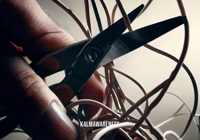 cord cutting ritual for family _ Image: A close-up of a person
