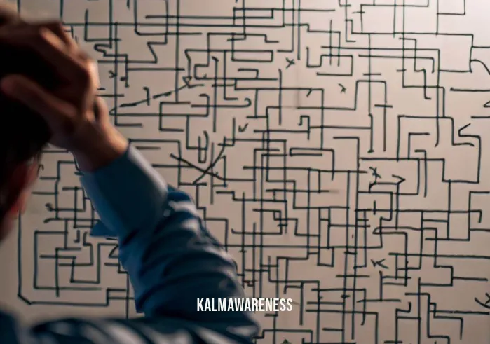 m techniques _ Image: [Scene: A close-up of a person scratching their head while staring at a complex maze-like flowchart on a whiteboard.]Image description: A close-up shot of a person standing in front of a whiteboard covered in a complex maze-like flowchart. They scratch their head in confusion, clearly struggling to decipher the convoluted diagram.