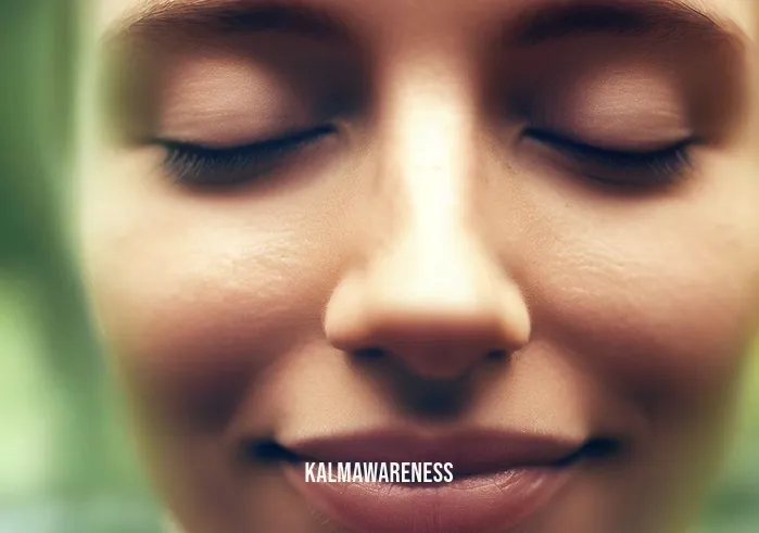 breathe meditation and wellness _ Image: A close-up of a person