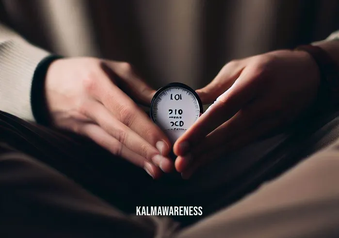 20 minute meditation timer _ Image: The person is taking deep, mindful breaths, their hands resting on their knees, as the timer for their 20-minute meditation session begins.Image description: With their eyes still closed, the person takes a deep, mindful breath, their hands resting serenely on their knees. The 20-minute meditation timer has started.