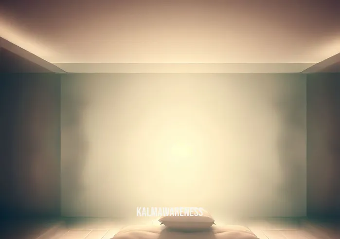 c section meditation _ Image: A serene meditation room with soft lighting and a calm atmosphere. Image description: Transitioning to a peaceful meditation room, contrasting the earlier tension.