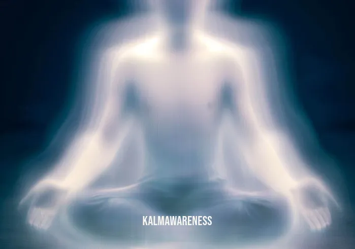 can meditation lead to astral projection _ Image: As the person meditates, their body appears to be lifting slightly off the ground, a faint aura forming around them, hinting at a possible astral projection.Image description: During meditation, the person