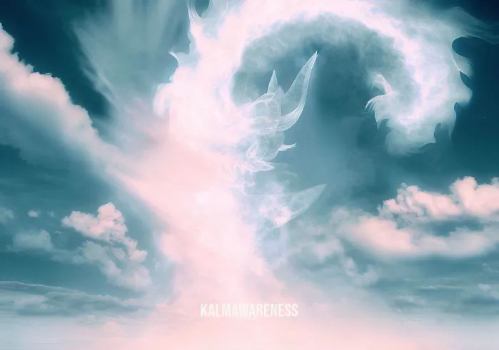 dragon energy meditation _ Image: A dragon-shaped cloud formation appears in the sky above the meditators, symbolizing the awakening of their inner strength.Image description: The meditators feel a surge of energy, as if they have tapped into the power of a dragon.
