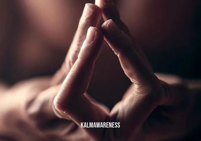finger meditation _ Image: A close-up of the person