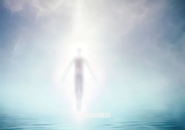 akasha meditation _ Image: A tranquil scene of the person floating effortlessly, surrounded by ethereal light and a sense of inner peace.Image description: The person now appears to float in mid-air, bathed in ethereal light, emanating a profound sense of inner peace and tranquility.