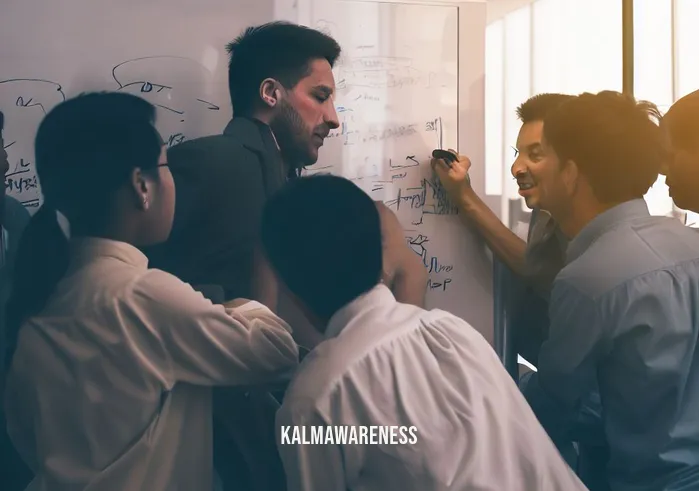 calm acronym _ Image: A group of employees gathered around a whiteboard, brainstorming and sharing ideas.Image description: In a conference room, employees are huddled around a whiteboard, actively engaged in brainstorming. They exchange ideas, write on the board, and there