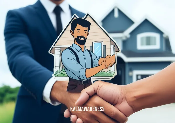 reggie ray _ Image: An image of Reggie Ray shaking hands with a mortgage lender in front of a welcoming home, symbolizing successful negotiations and the acquisition of a new house.Image description: Reggie Ray confidently shakes hands with a mortgage lender in front of a beautiful, welcoming home, signifying a successful negotiation and the realization of his dream to own a new house.