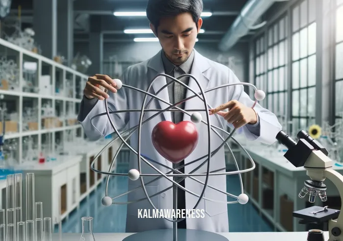 which atom is involved in giving your heart energy to beat? _ Image: A laboratory setting with a scientist examining a model of an atom, showcasing the central nucleus and orbiting electrons.Image description: Inside a well-lit laboratory, a scientist examines a model of an atom, highlighting the central nucleus and the orbiting electrons, delving into the science behind heart energy.