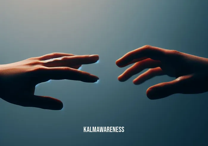 a broken heart can mend _ Image: A close-up of two hands reaching out to each other, but with a noticeable gap between them. Image description: Hands almost touching, symbolizing the emotional distance between two individuals.