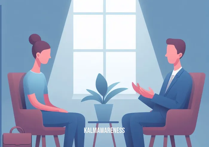 anger is an energy _ Image: A mediation room with a calm, impartial mediator helping two individuals communicate. Image description: The mediator facilitating a conversation, promoting understanding and empathy.