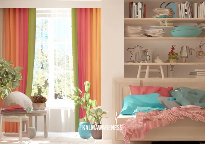 seeing beauty in everything _ Image: A beautifully organized and tidy room, filled with vibrant colors and a serene atmosphere.Image description: A beautifully organized and tidy room, filled with vibrant colors and a serene atmosphere.