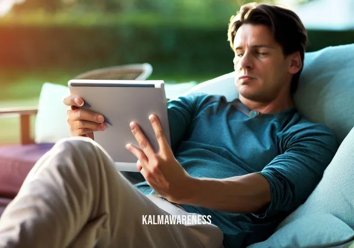 cord cutting spell origin _ Image: [Scene: Person outdoors, lounging with a tablet, watching a variety of entertainment content.]Image description: The person enjoys the outdoors while lounging comfortably with a tablet in hand. They're streaming a diverse range of entertainment content, showcasing the newfound flexibility and freedom that comes with cutting the cord.