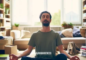 30 minute meditation timer _ Image: The person opens their eyes, looking refreshed and content, with a now-organized and serene living room.Image description: With the meditation complete, the person finds inner peace and tidies up their surroundings, creating harmony.