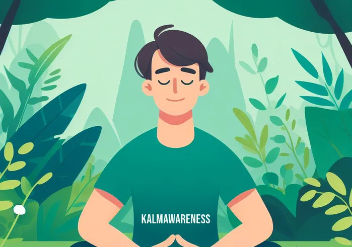 body scan worksheet _ Image: The person, relaxed and content, enjoying a moment of mindfulness in a lush garden. Image description: The individual now at ease in a beautiful garden, practicing mindfulness and appreciating the moment.