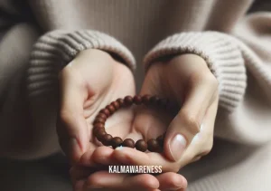 best meditation for ocd _ Image: A close-up of the person's hands holding worry beads, showing a sense of progress and inner peace.Image description: A close-up of the person's hands holding worry beads, showing a sense of progress and inner peace.