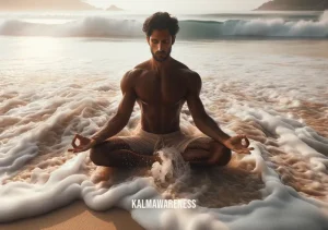 keep your senses meaning _ Image: The person engages in a yoga session on a serene beach, feeling the sand beneath their toes and the gentle waves lapping at the shore. Image description: The person engages in a yoga session on a serene beach, feeling the sand beneath their toes and the gentle waves lapping at the shore.