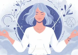 astrology insights _ Image: A contented person stands confidently, having embraced astrology's wisdom and found inner harmony. Image description: A person stands confidently, having integrated astrology insights into their life and achieving inner peace.